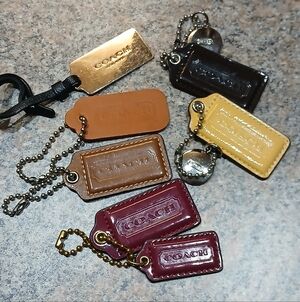 Coach Purse Charms/tags